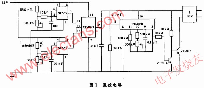 无需外接电源的自动灌溉装置 www.elecfans.com