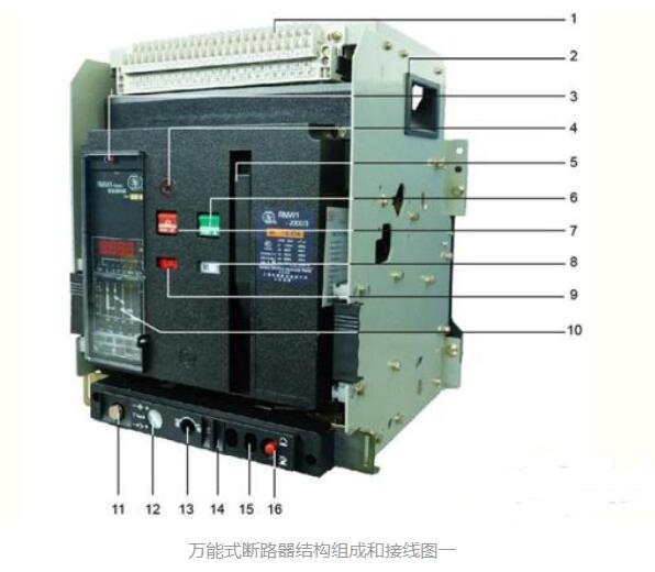万能式断路器结构说明