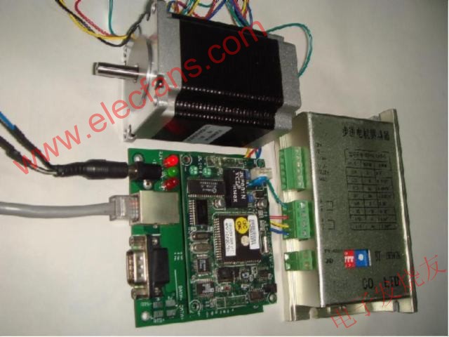 TCP/IP远程网络电机控制器 www.elecfans.com