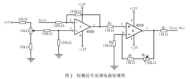 陀螺信号处理电路