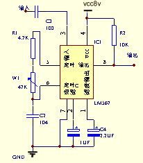 LM567通用音调译码器集成电路的应用