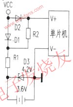 单片机掉电保护电路图 www.elecfans.com