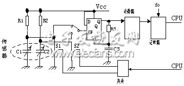 CXT感测电路原理简图