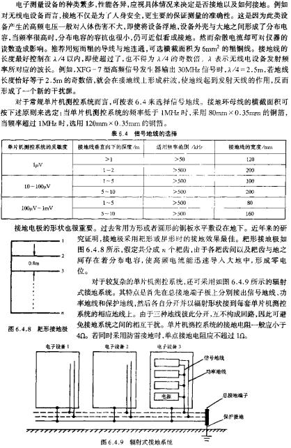 辐射式接地系统