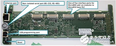 PLC拆解分析看看内部结构都采用了哪些单元部件