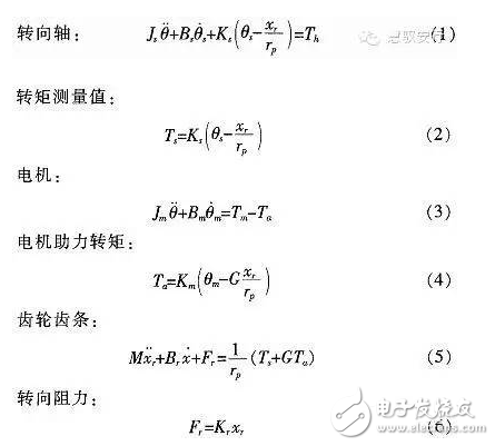 电动汽车EPS数字模型与电路原理分析