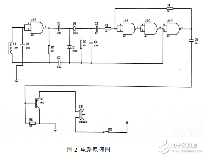 基于CD4011的简易收音机制作