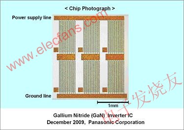 带集成控制和增强型GaN功率器件的单片三相反相器IC www.elecfans.com