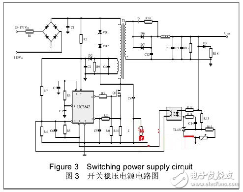 基于UC3842芯片的医用开关电源设计