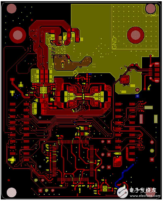 AWR1243主要特性 功能_PCB设计图