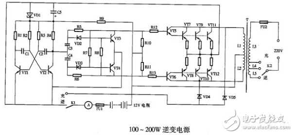 交流转直流电路图大全（逆变电源/升压电源/交流直流转换器）